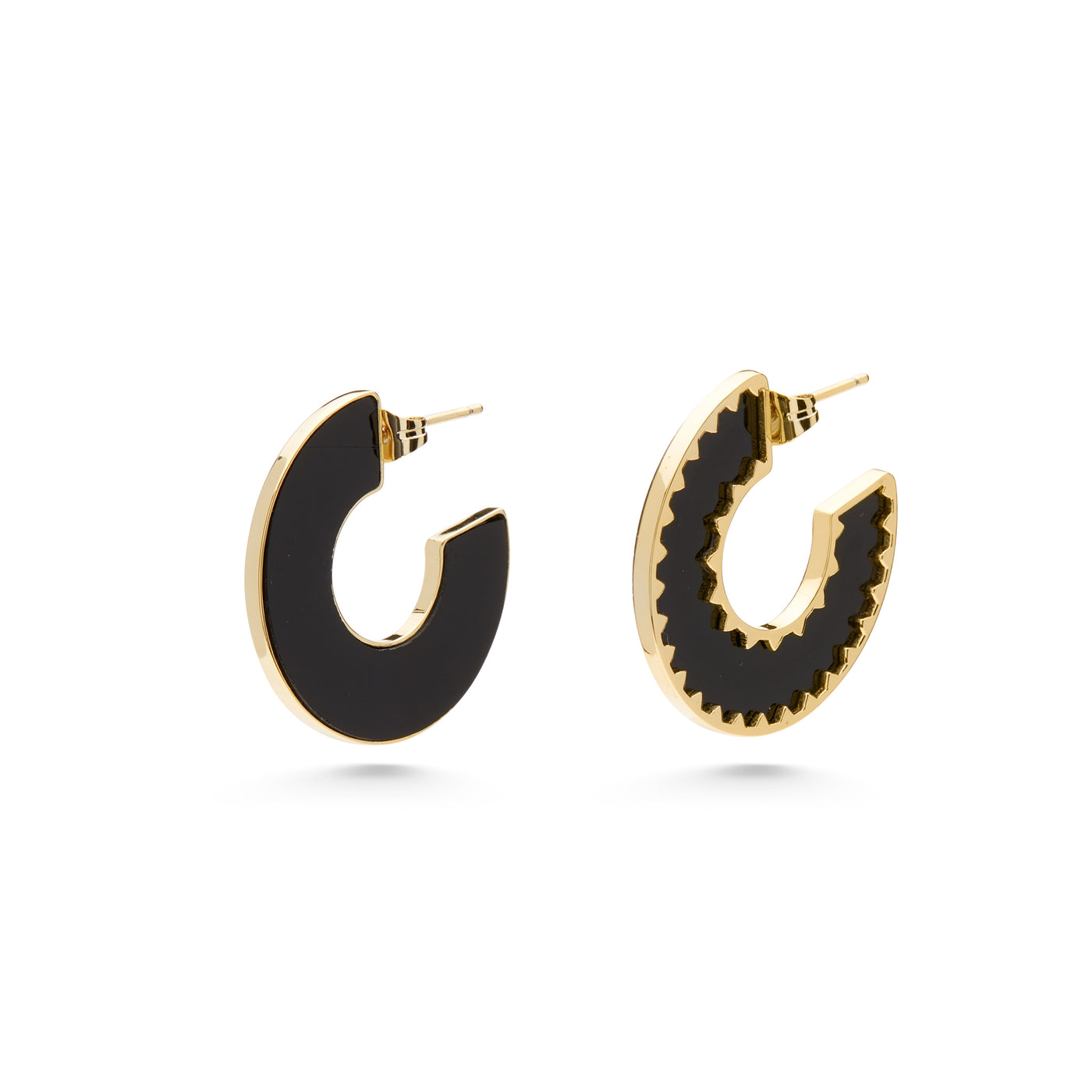 Elevated Hoop Earrings