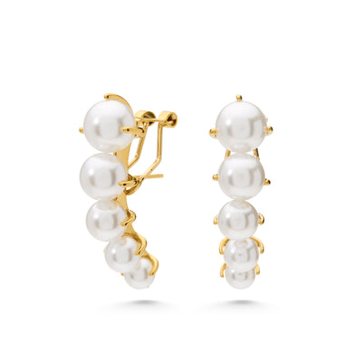 Pearl Climber Earrings