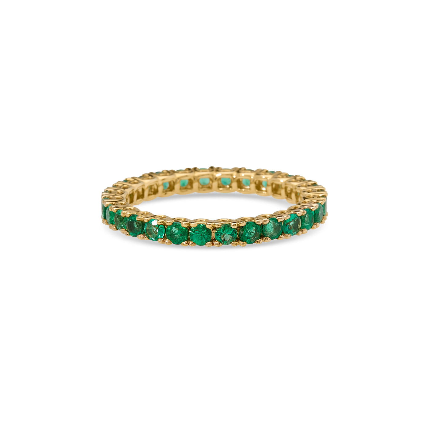 Emerald Full Eternity Ring